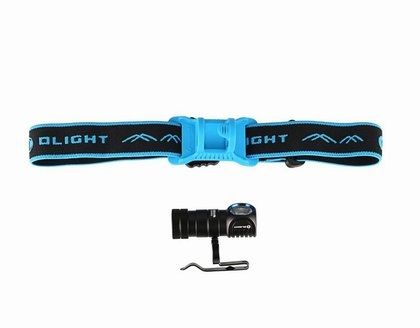 Latarka czołowa-kątowa Olight H1 Nova Blue Neutral White