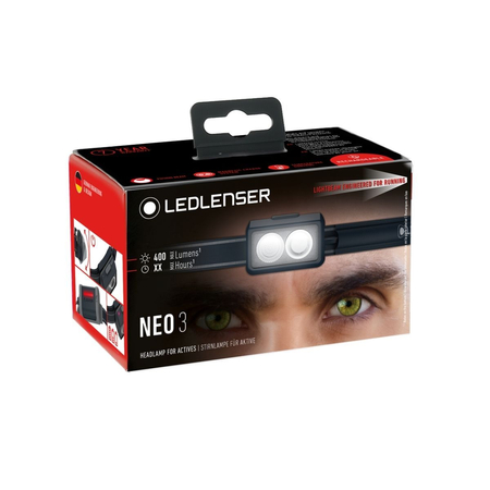 Latarka czołowa Ledlenser 502717 Neo 3 Black