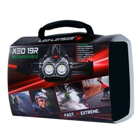 Latarka Ledlenser XEO19R White czołowa Etui