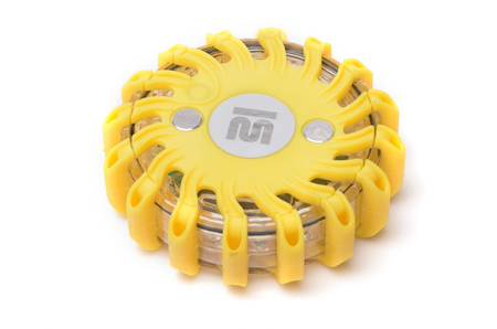 Dysk sygnalizacyjny Mactronic żółty z ładowarką