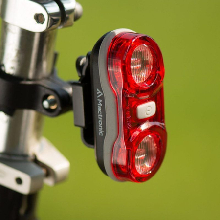 Lampa rowerowa tylna LED Mactronic WALL'E II