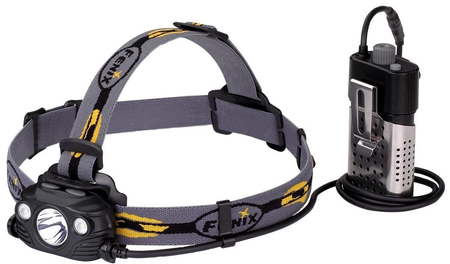 Latarka czołowa Fenix HP30R czarna