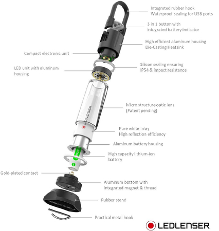 Latarka campingowa Ledlenser 502084 ML6 Warm Light