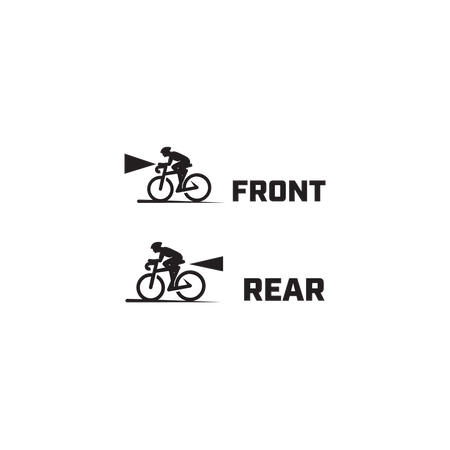 Zestaw lamp rowerowych Falcon Eye TWINS 2.0 120lm + 20lm