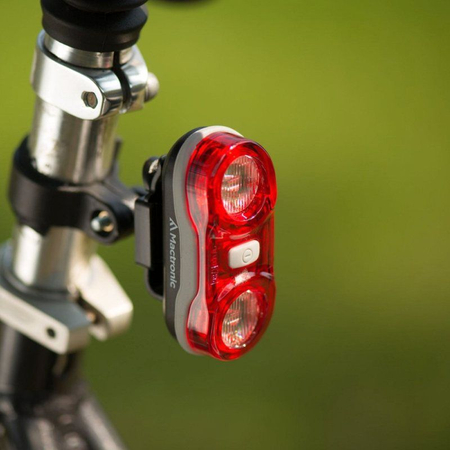 Lampa rowerowa tylna LED Mactronic WALL'E II