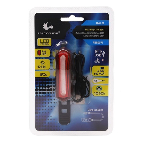 Lampa rowerowa tylna Falcon Eye HALO FBR0071