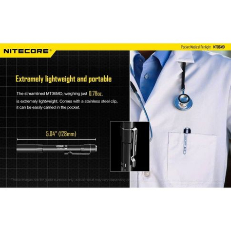 Latarka długopisowa Nitecore MT06MD