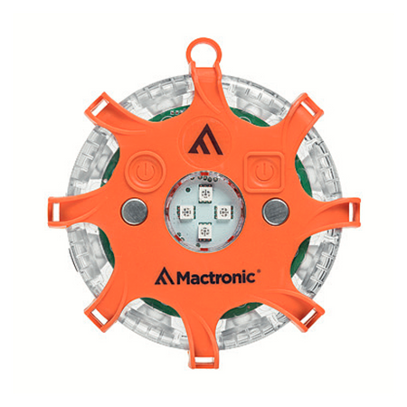 Zestaw dysków sygnalizacyjnych X-FLARE Mactronic z funkcją automatycznej synchronizacji