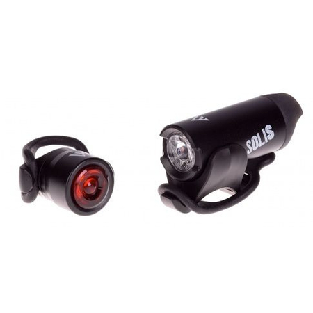 Zestaw lamp rowerowych LED Mactronic SOLIS